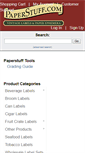 Mobile Screenshot of paperstuff.com